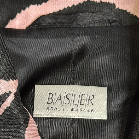 Basler Zebra Print Jacket - Black and Pink - Picture 2 of 8